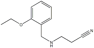 3-{[(2-ethoxyphenyl)methyl]amino}propanenitrile