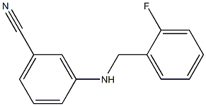 3-{[(2-fluorophenyl)methyl]amino}benzonitrile