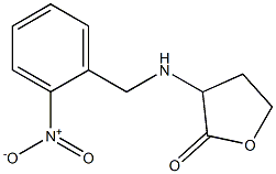 3-{[(2-nitrophenyl)methyl]amino}oxolan-2-one,,结构式