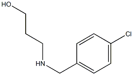 3-{[(4-chlorophenyl)methyl]amino}propan-1-ol Structure
