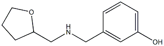 3-{[(oxolan-2-ylmethyl)amino]methyl}phenol Structure