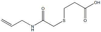 3-{[2-(allylamino)-2-oxoethyl]thio}propanoic acid