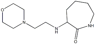 3-{[2-(morpholin-4-yl)ethyl]amino}azepan-2-one