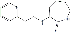  3-{[2-(pyridin-2-yl)ethyl]amino}azepan-2-one