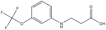 3-{[3-(trifluoromethoxy)phenyl]amino}propanoic acid