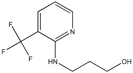  3-{[3-(trifluoromethyl)pyridin-2-yl]amino}propan-1-ol