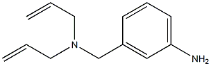 3-{[bis(prop-2-en-1-yl)amino]methyl}aniline Struktur