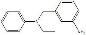 3-{[ethyl(phenyl)amino]methyl}aniline 结构式