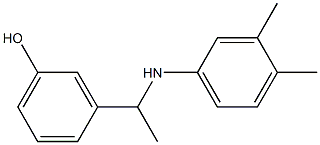 3-{1-[(3,4-dimethylphenyl)amino]ethyl}phenol