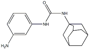 3-adamantan-1-yl-1-(3-aminophenyl)urea Structure