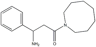 3-amino-1-(azocan-1-yl)-3-phenylpropan-1-one