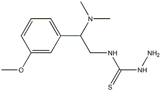 3-amino-1-[2-(dimethylamino)-2-(3-methoxyphenyl)ethyl]thiourea