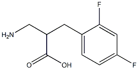 3-amino-2-[(2,4-difluorophenyl)methyl]propanoic acid|