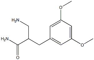 3-amino-2-[(3,5-dimethoxyphenyl)methyl]propanamide