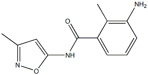 3-amino-2-methyl-N-(3-methyl-1,2-oxazol-5-yl)benzamide