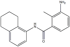 3-amino-2-methyl-N-(5,6,7,8-tetrahydronaphthalen-1-yl)benzamide