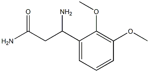 3-amino-3-(2,3-dimethoxyphenyl)propanamide