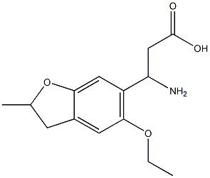 3-amino-3-(5-ethoxy-2-methyl-2,3-dihydro-1-benzofuran-6-yl)propanoic acid