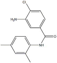 3-amino-4-chloro-N-(2,4-dimethylphenyl)benzamide 结构式