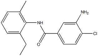  3-amino-4-chloro-N-(2-ethyl-6-methylphenyl)benzamide