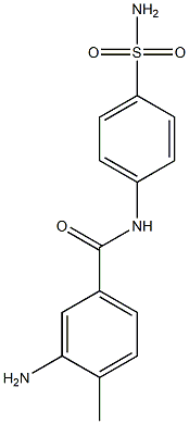 3-amino-4-methyl-N-(4-sulfamoylphenyl)benzamide