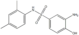 3-amino-N-(2,4-dimethylphenyl)-4-hydroxybenzene-1-sulfonamide