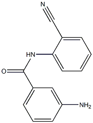 3-amino-N-(2-cyanophenyl)benzamide
