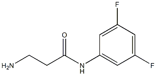 3-amino-N-(3,5-difluorophenyl)propanamide