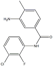 3-amino-N-(3-chloro-2-fluorophenyl)-4-methylbenzamide