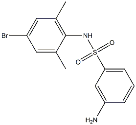 3-amino-N-(4-bromo-2,6-dimethylphenyl)benzene-1-sulfonamide|