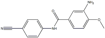 3-amino-N-(4-cyanophenyl)-4-methoxybenzamide