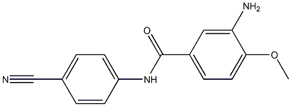  3-amino-N-(4-cyanophenyl)-4-methoxybenzamide