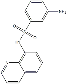 3-amino-N-(quinolin-8-yl)benzene-1-sulfonamide