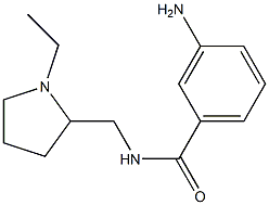 3-amino-N-[(1-ethylpyrrolidin-2-yl)methyl]benzamide