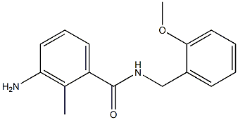3-amino-N-[(2-methoxyphenyl)methyl]-2-methylbenzamide|