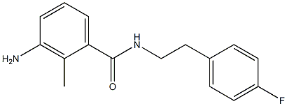 3-amino-N-[2-(4-fluorophenyl)ethyl]-2-methylbenzamide