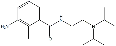 3-amino-N-{2-[bis(propan-2-yl)amino]ethyl}-2-methylbenzamide