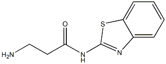  3-amino-N-1,3-benzothiazol-2-ylpropanamide