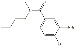 3-amino-N-butyl-N-ethyl-4-methoxybenzamide