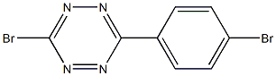3-bromo-6-(4-bromophenyl)-1,2,4,5-tetrazine Structure