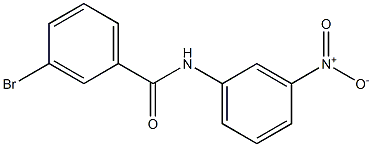 3-bromo-N-(3-nitrophenyl)benzamide,,结构式