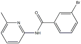  3-bromo-N-(6-methylpyridin-2-yl)benzamide