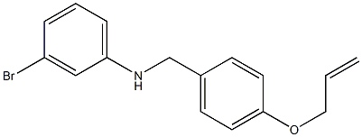 3-bromo-N-{[4-(prop-2-en-1-yloxy)phenyl]methyl}aniline