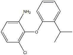 3-chloro-2-[2-(propan-2-yl)phenoxy]aniline