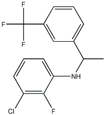 3-chloro-2-fluoro-N-{1-[3-(trifluoromethyl)phenyl]ethyl}aniline