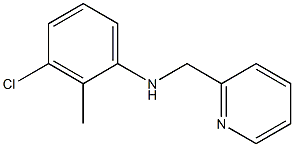 3-chloro-2-methyl-N-(pyridin-2-ylmethyl)aniline
