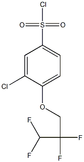 3-chloro-4-(2,2,3,3-tetrafluoropropoxy)benzene-1-sulfonyl chloride