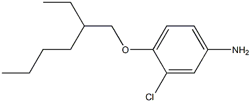  3-chloro-4-[(2-ethylhexyl)oxy]aniline