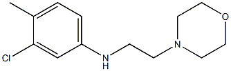3-chloro-4-methyl-N-[2-(morpholin-4-yl)ethyl]aniline