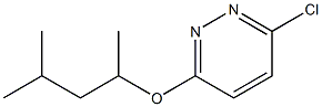 3-chloro-6-(1,3-dimethylbutoxy)pyridazine
